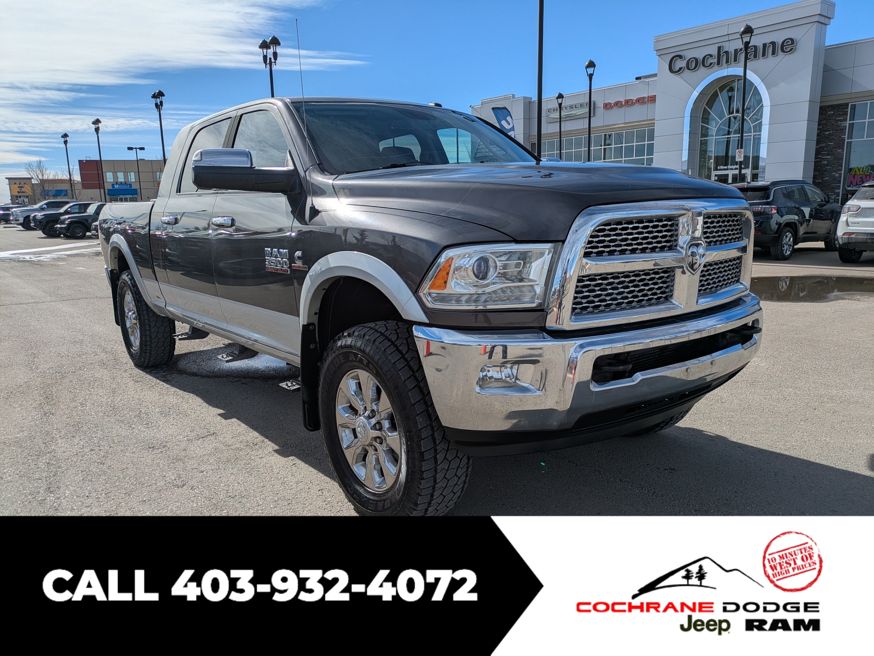 2015 RAM 3500 Laramie Mega Cab 4WD