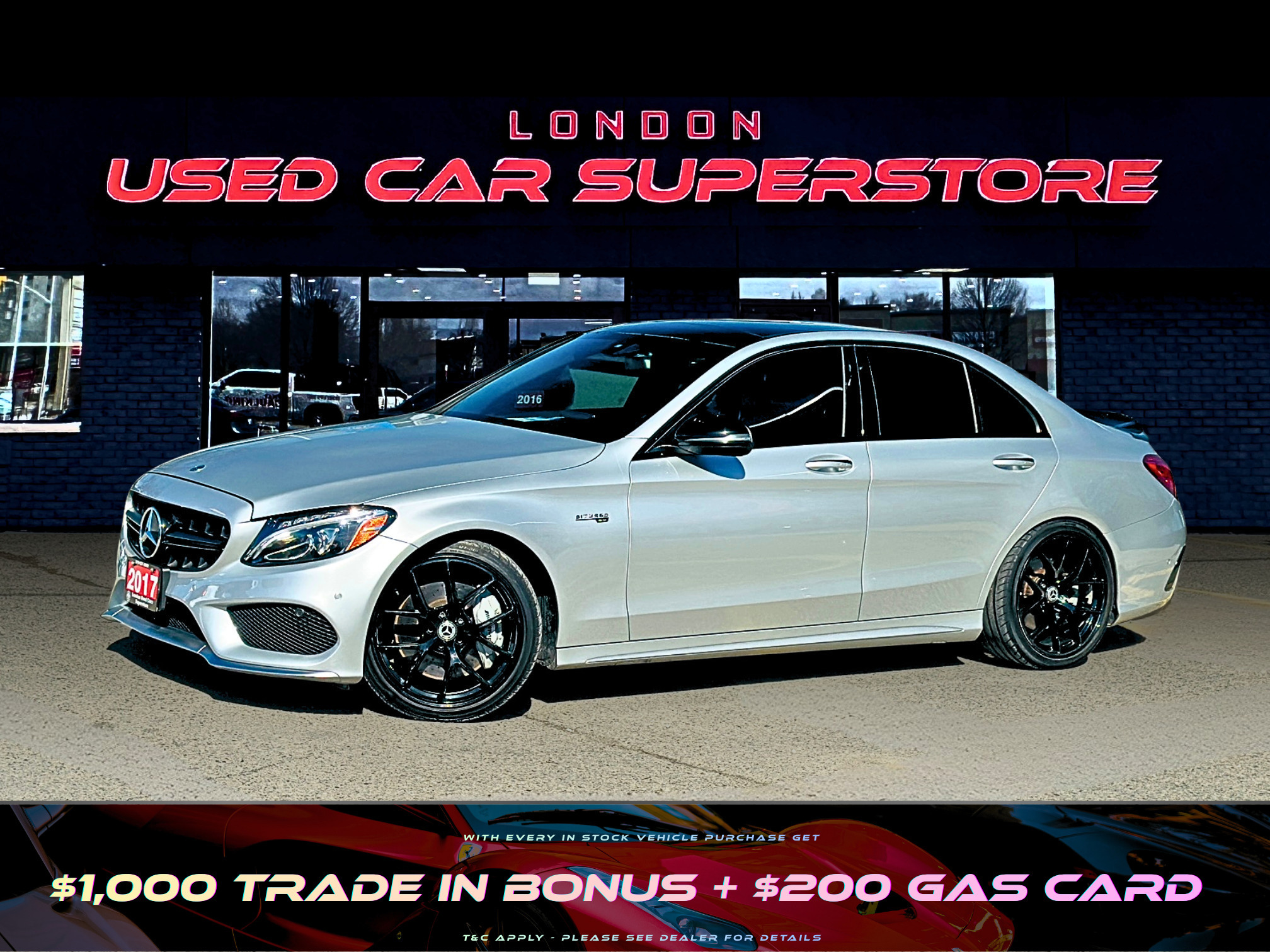 2017 Mercedes-Benz C-Class AMG C 43 Sedan