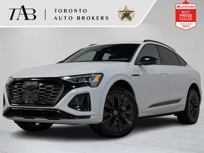used 2024 Audi Q8 e-tron Sportback car, priced at $65,900