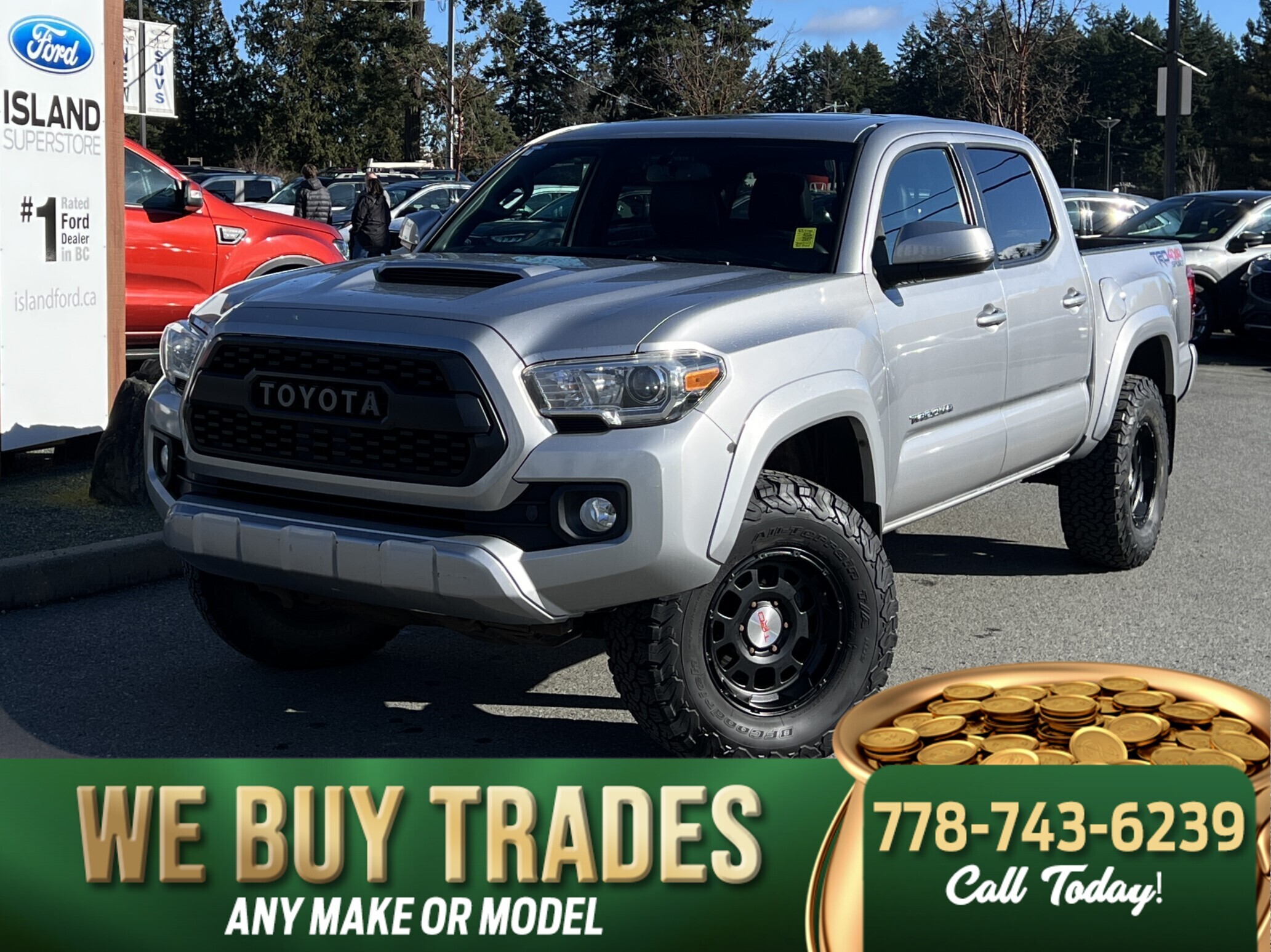 2017 Toyota Tacoma TRD Sport V6 Double Cab 4WD