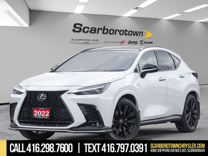 White 2022 Lexus NX 350 F SPORT 3 AWD SUV / Crossover 8-Speed Automatic