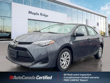 used 2017 Toyota Corolla car, priced at $19,995