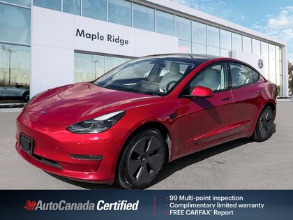 used 2021 Tesla Model 3 car, priced at $28,995