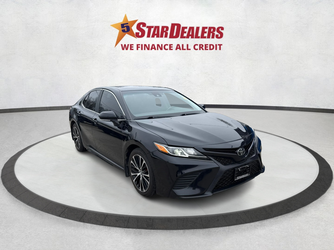 Black 2019 Toyota Camry Sedan 8-Speed Automatic