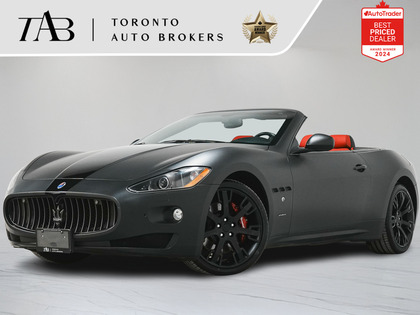 used 2010 Maserati GRANTURISMO CONVERTIBLE car, priced at $46,900