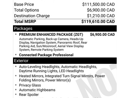 used 2024 BMW X7 car, priced at $80,900