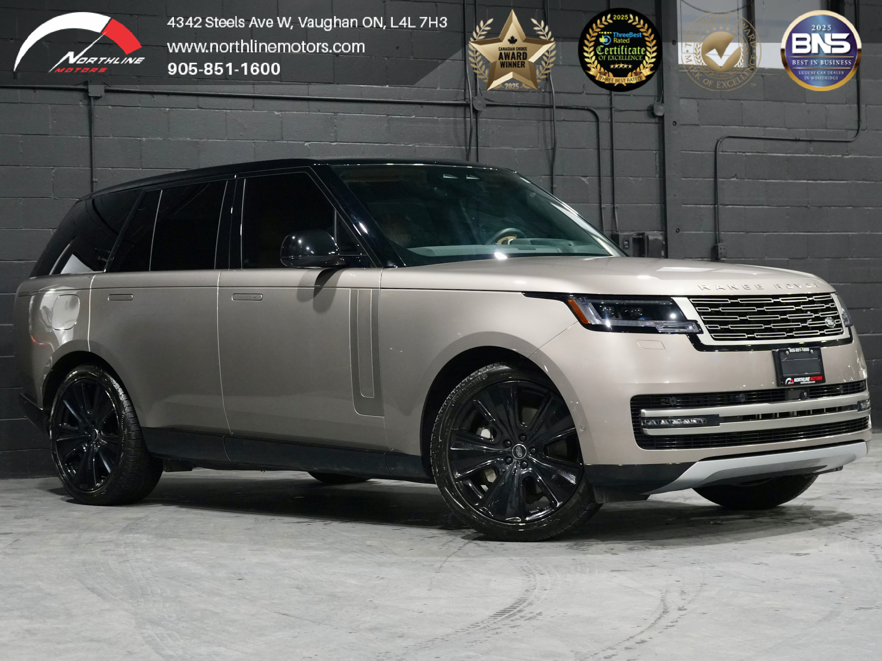Gold 2023 Land Rover Range Rover P400 SE AWD SUV / Crossover All-Wheel Drive 8-Speed Automatic