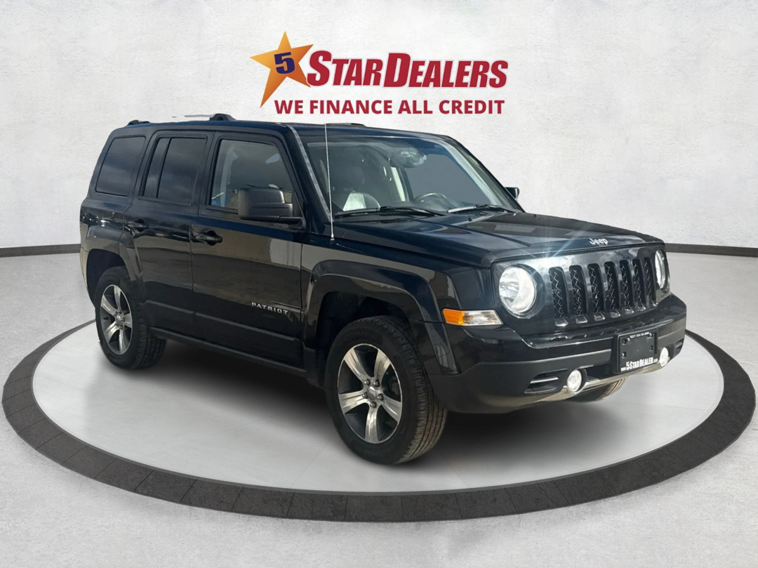 Black 2016 Jeep Patriot High Altitude Edition 4WD SUV / Crossover Four-Wheel Drive 6-Speed Automatic