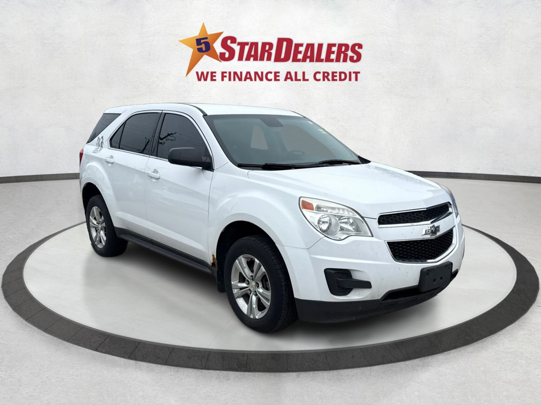 White 2015 Chevrolet Equinox LS AWD SUV / Crossover All-Wheel Drive 6-Speed Automatic