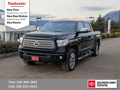 2016 Toyota Tundra Platinum CrewMax 5.7L 4WD
