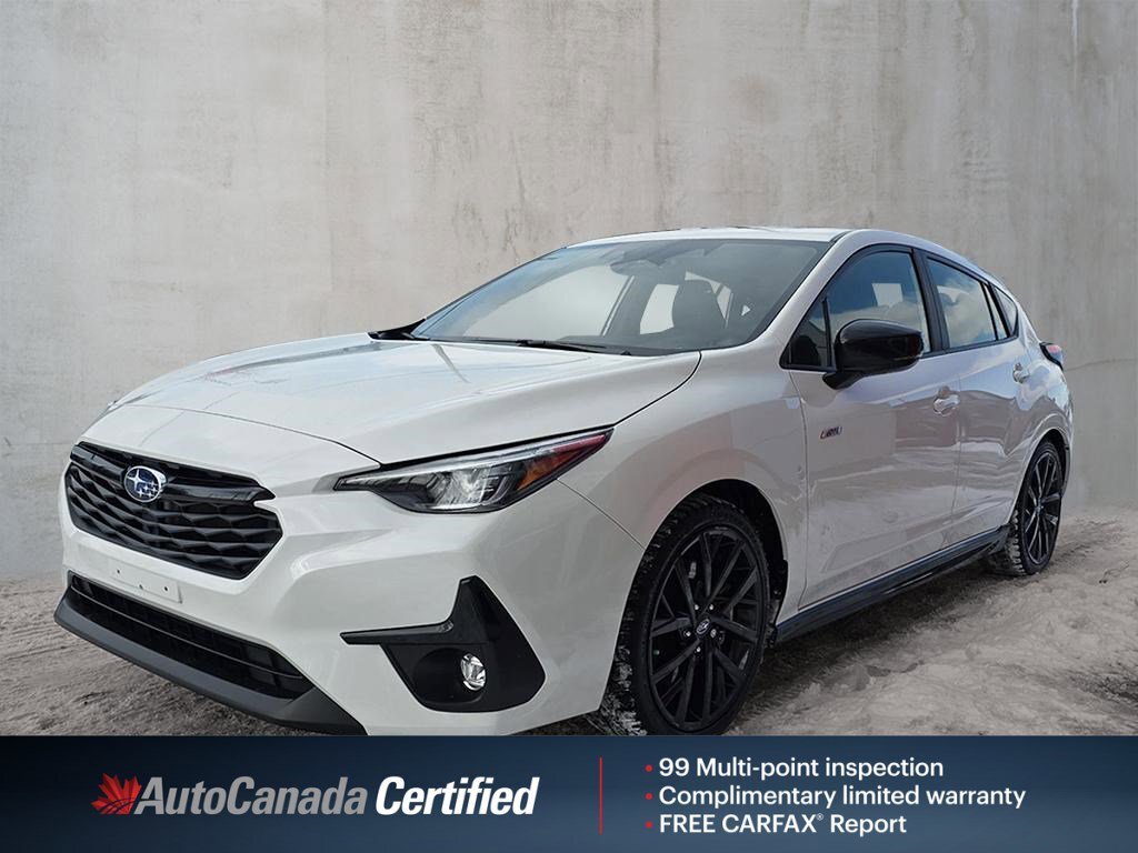 2025 Subaru Impreza RS | RS-exclusive sport-tuned suspension | Apple C