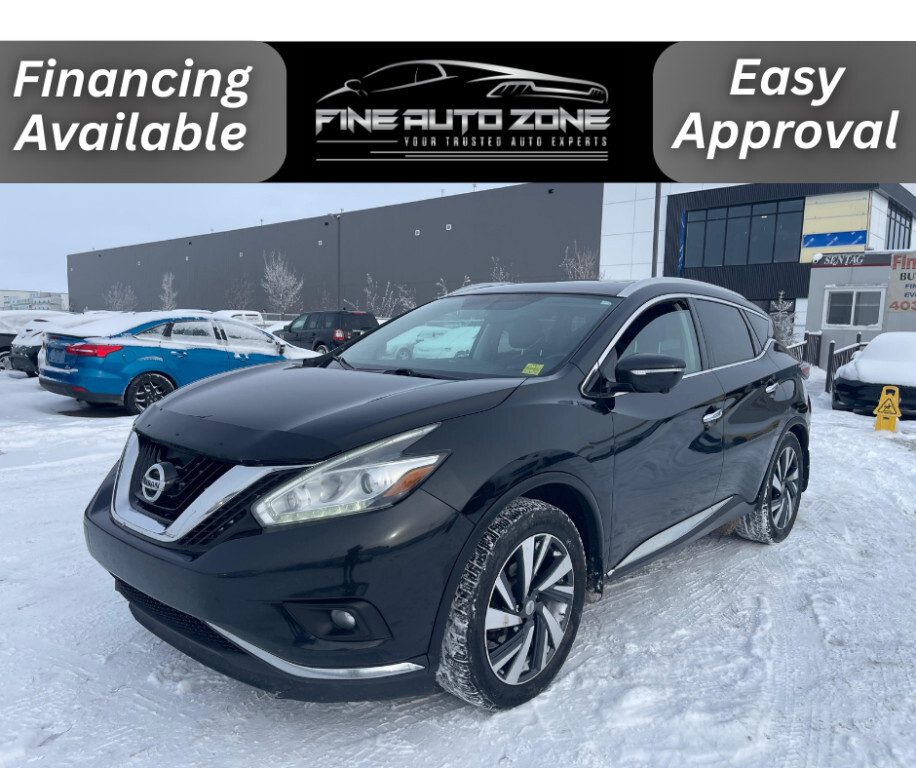 2015 Nissan Murano Platinum AWD V6 : Fully Loaded One Owner