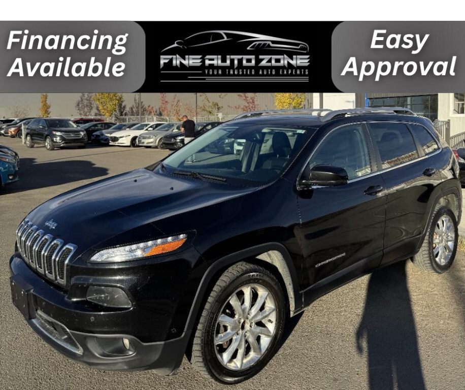 2014 Jeep Cherokee LIMITED V6 : No Reported Accidents Low Mileage