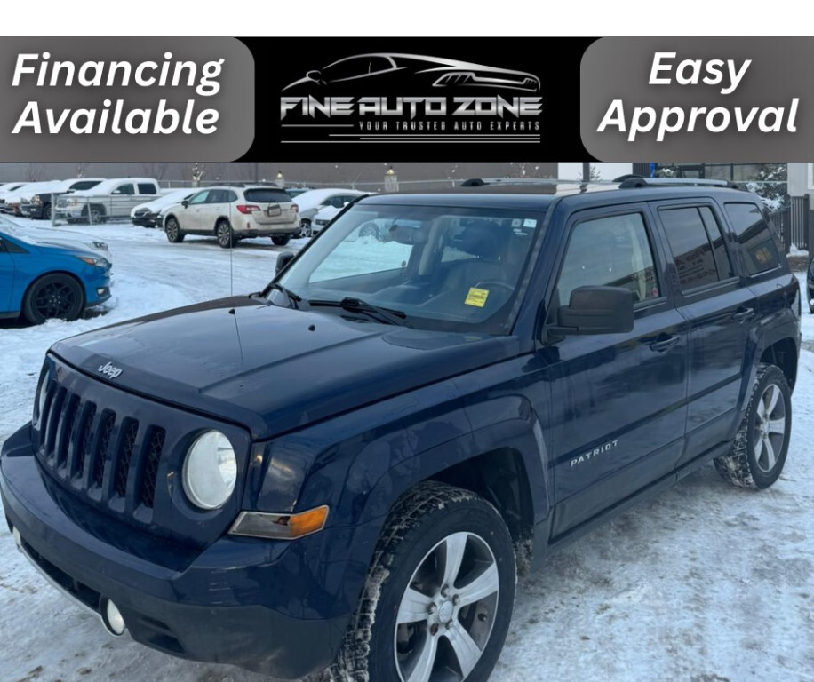 2016 Jeep Patriot High Altitude 4WD : No Reported Accidents One Owne