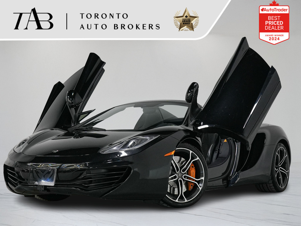 2014 Mclaren MP4-12C SPIDER   CARBON FIBRE   MERIDIAN, 多伦多, 全款车