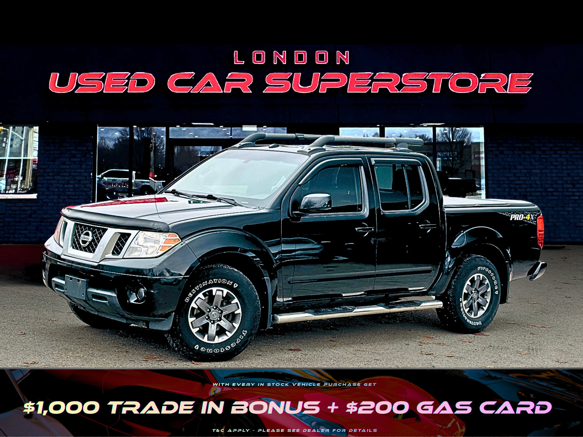 2017 Nissan Frontier PRO-4X Crew Cab 4WD