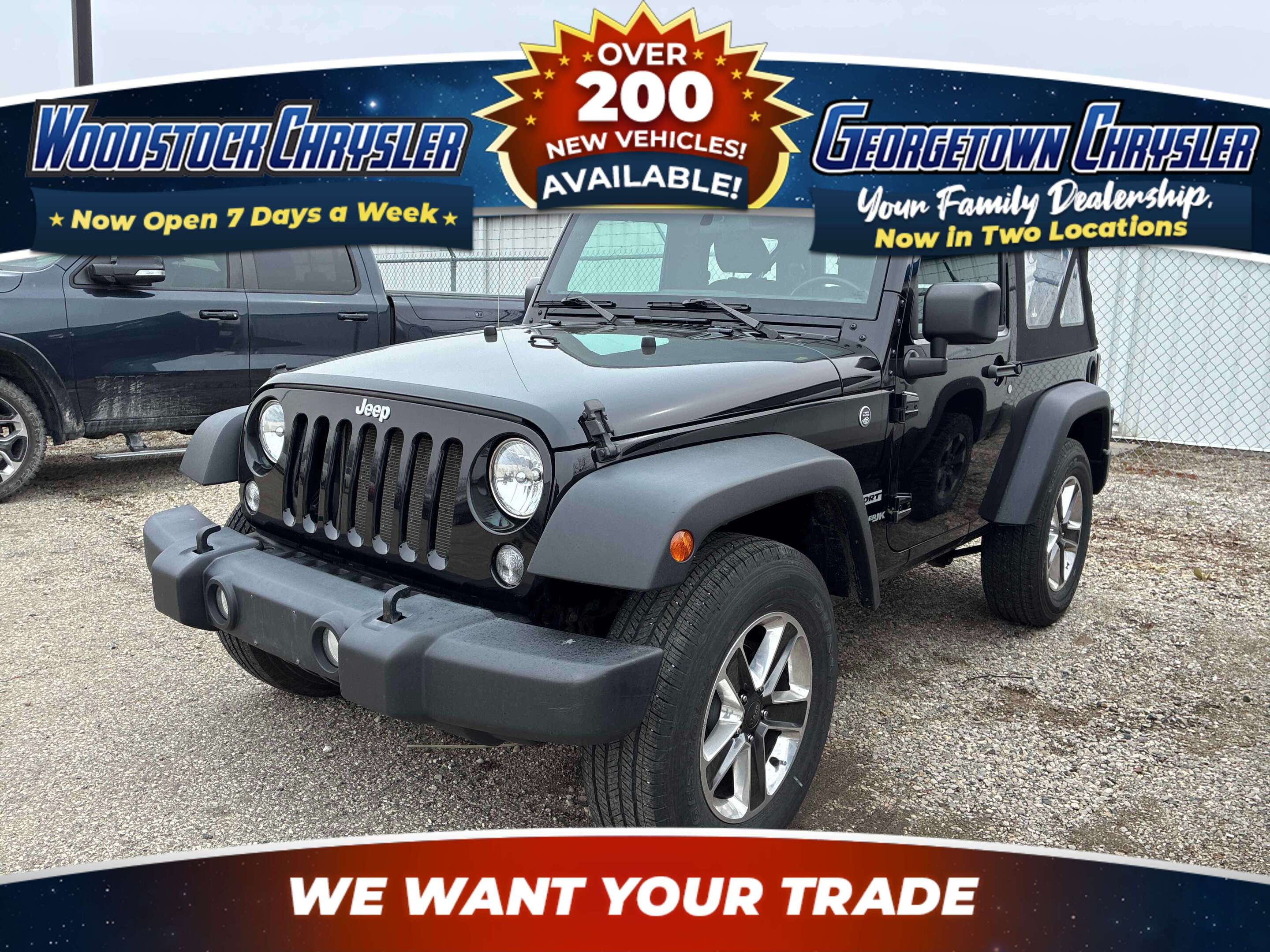 2018 Jeep Wrangler JK Sport 4WD