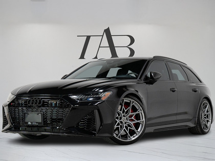 used 2021 Audi RS 6 Avant car, priced at $98,900