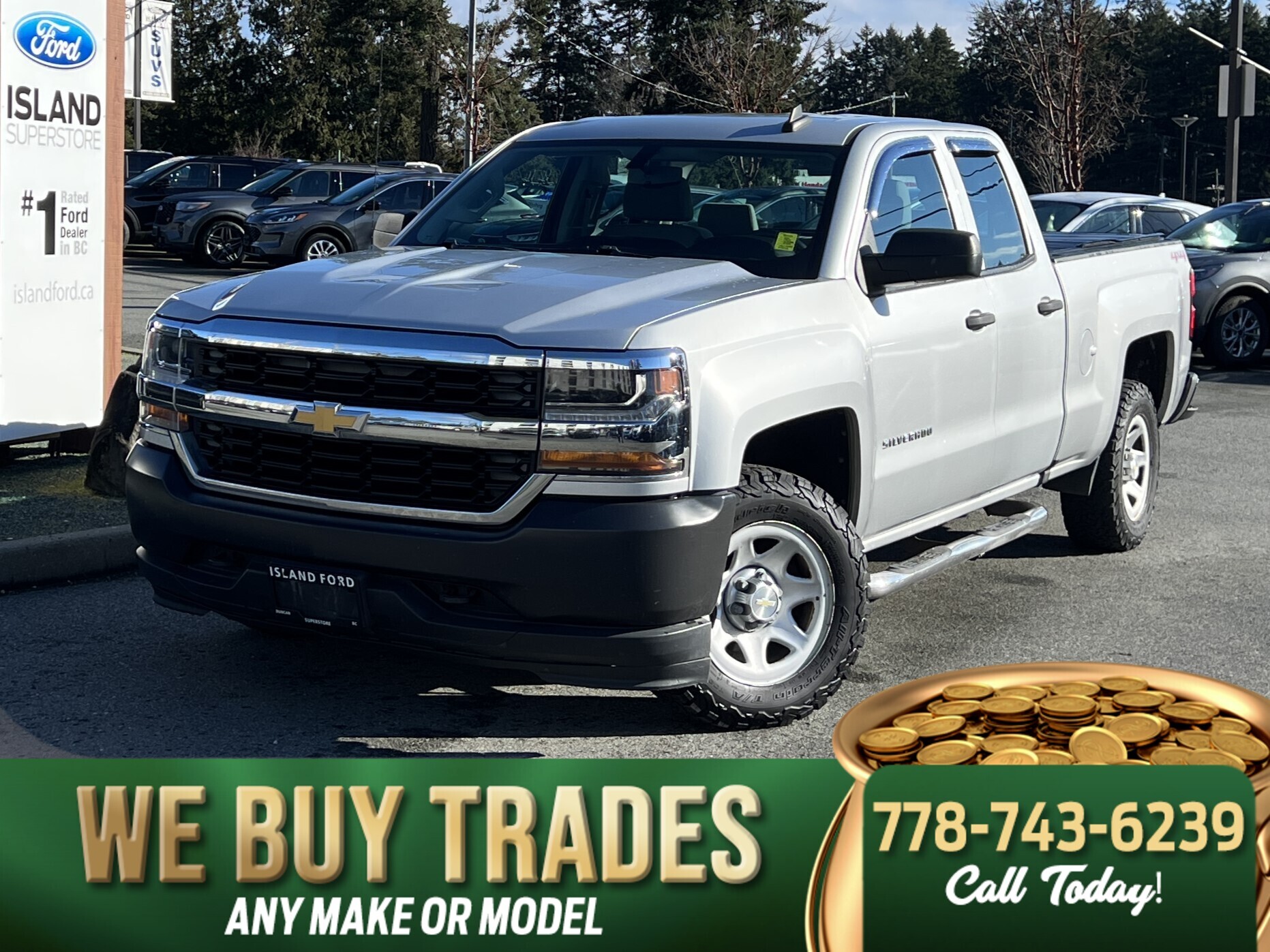 2016 Chevrolet Silverado 1500 Work Truck Double Cab 4WD