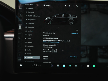 used 2022 Tesla Model X car, priced at $74,900