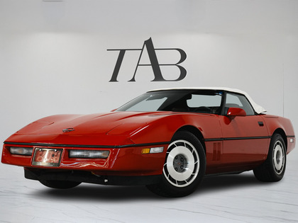 used 1987 Chevrolet Corvette car, priced at $19,900