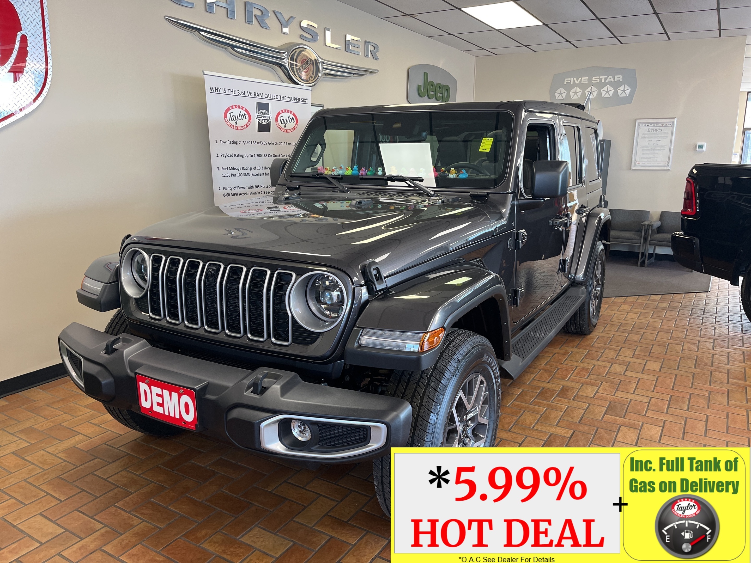 2025 Jeep Wrangler Sahara 4-Door 4WD