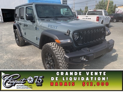 2025 Jeep Wrangler 4xe Willys 4WD