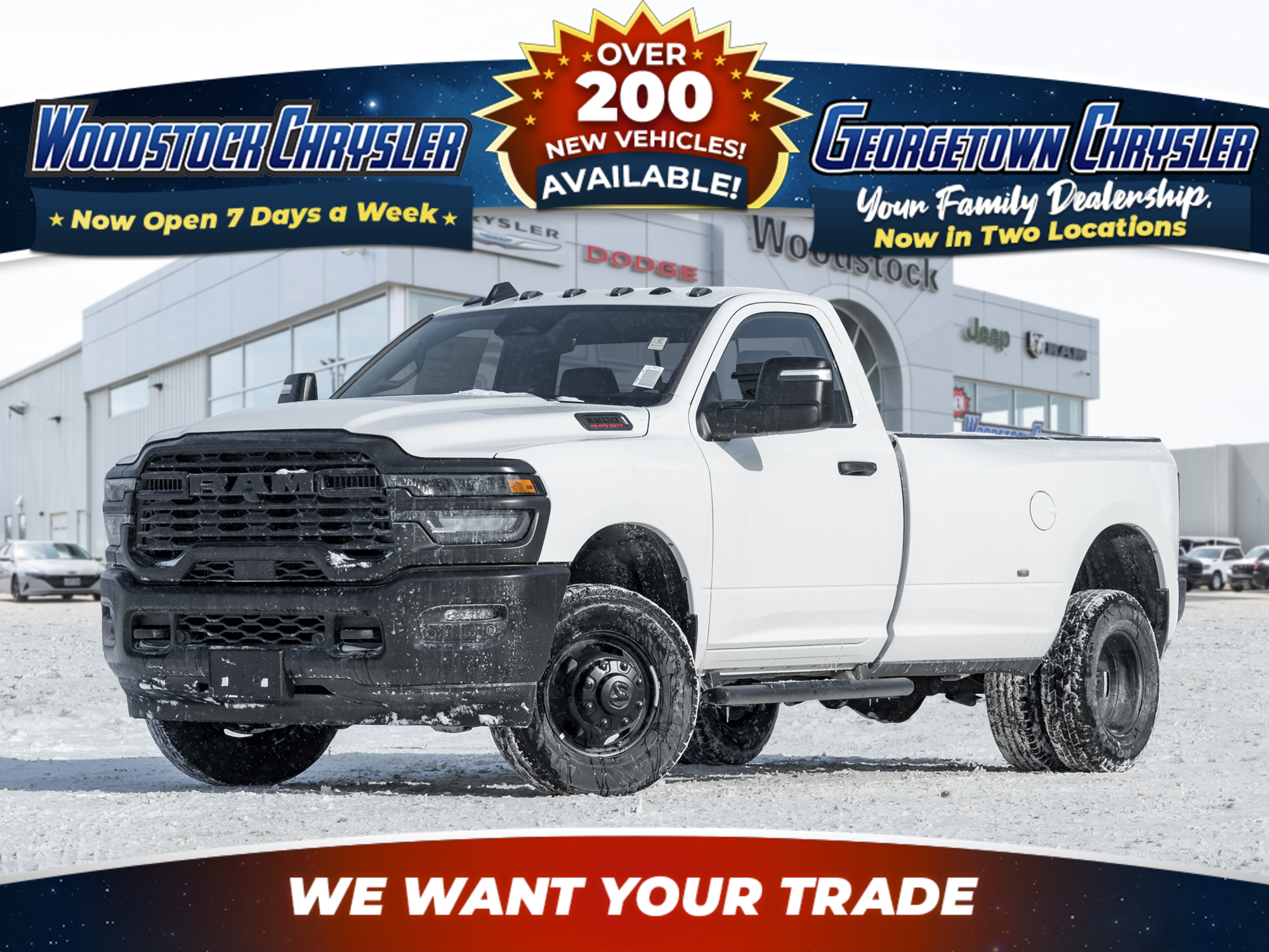 2026 RAM 3500 Tradesman Regular Cab LB DRW 4WD