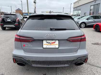 used 2025 Audi RS 6 Avant car, priced at $160,995