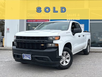 2021 Chevrolet Silverado 1500 Work Truck Double Cab RWD