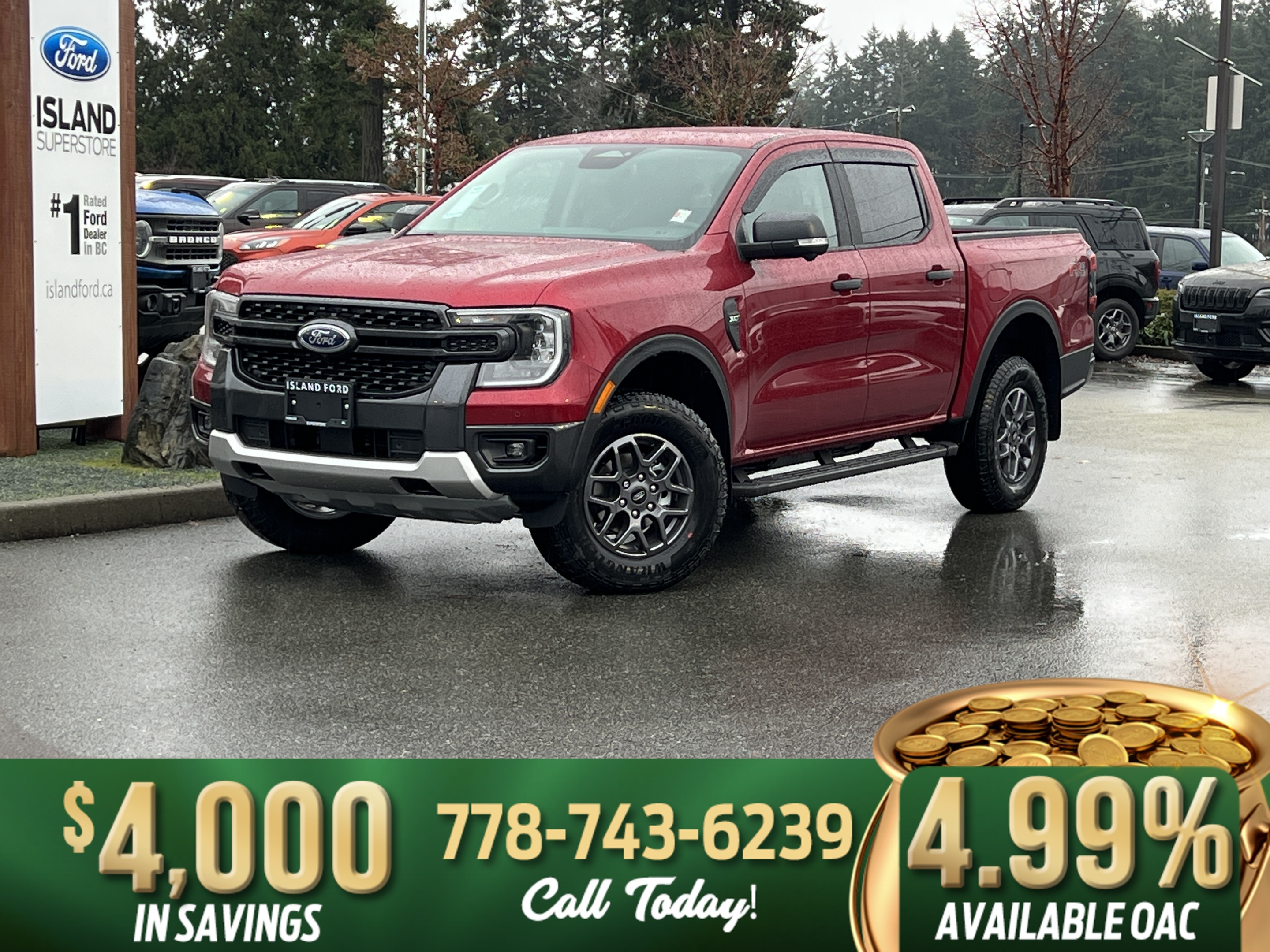 2025 Ford Ranger XLT SuperCrew 4WD