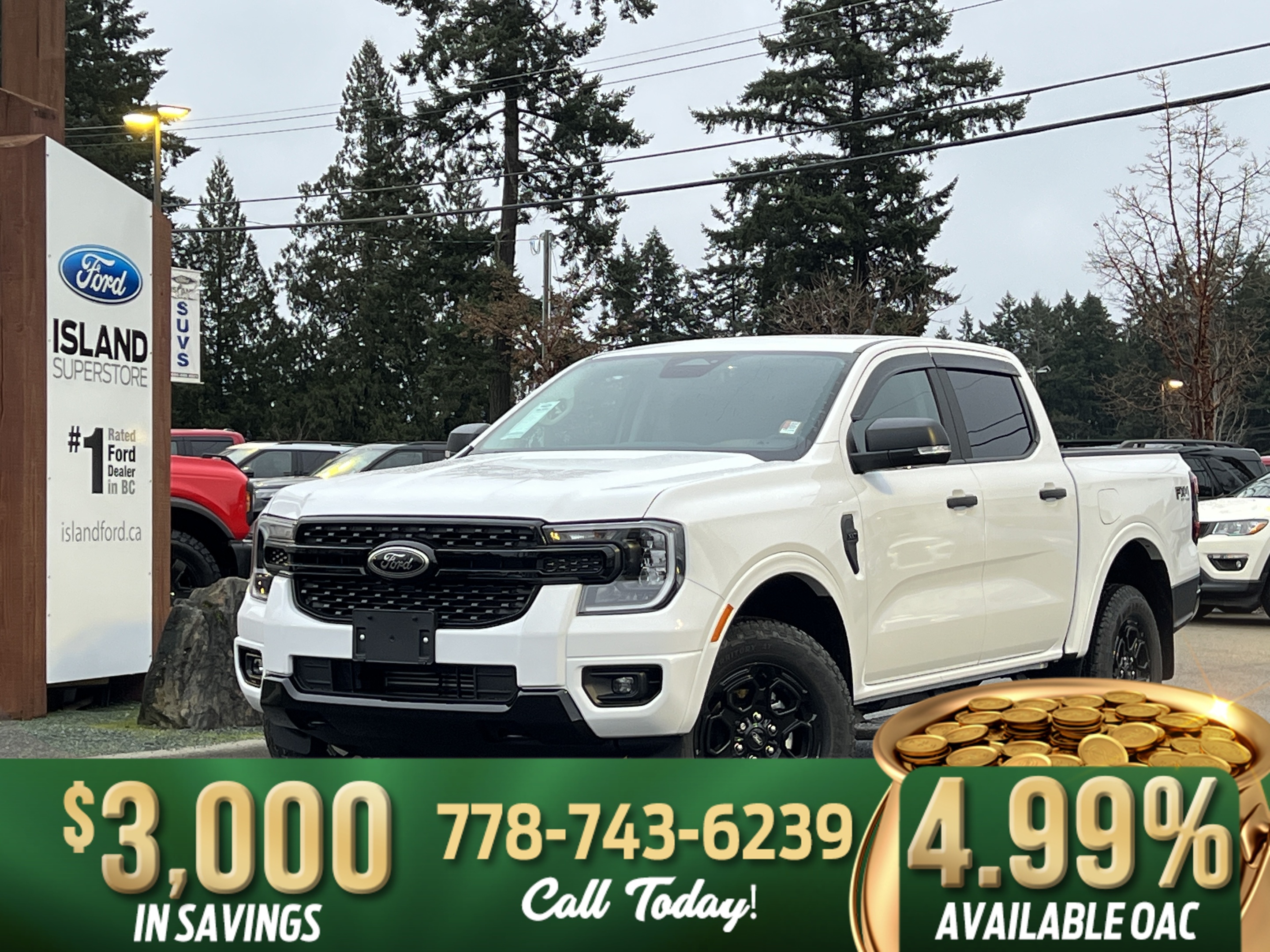 2025 Ford Ranger XLT SuperCrew 4WD