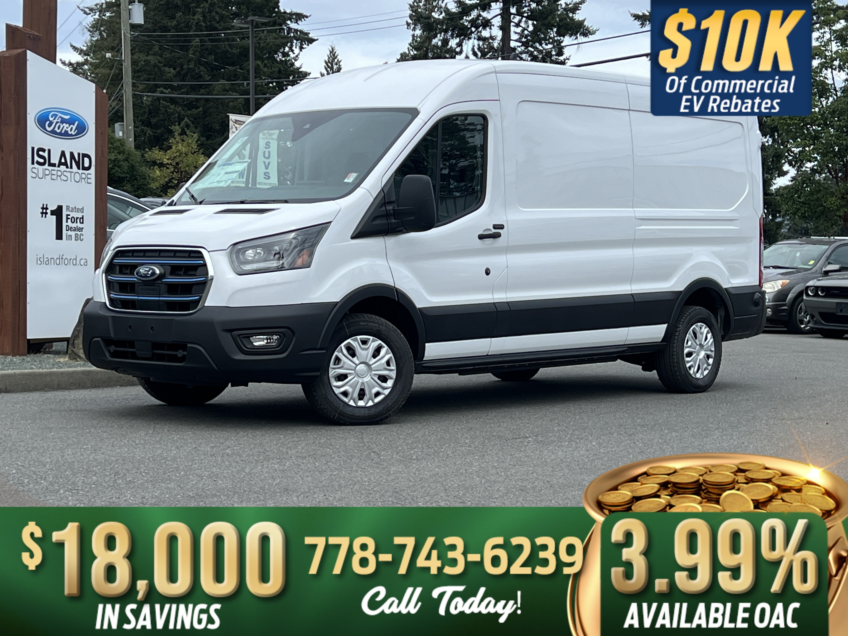 2025 Ford E-Transit 350 Medium Roof LB RWD