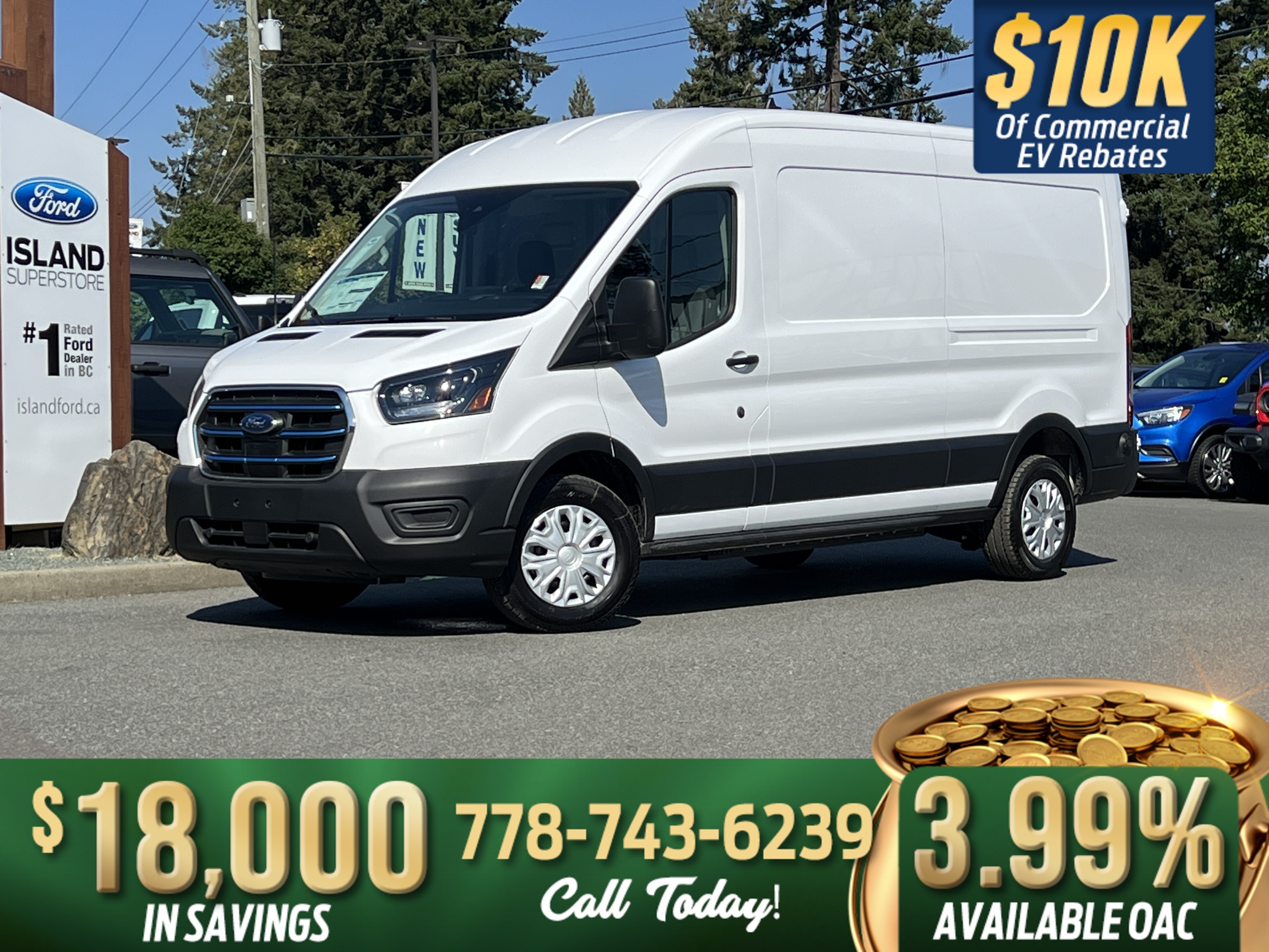 2025 Ford E-Transit 350 Medium Roof LB RWD
