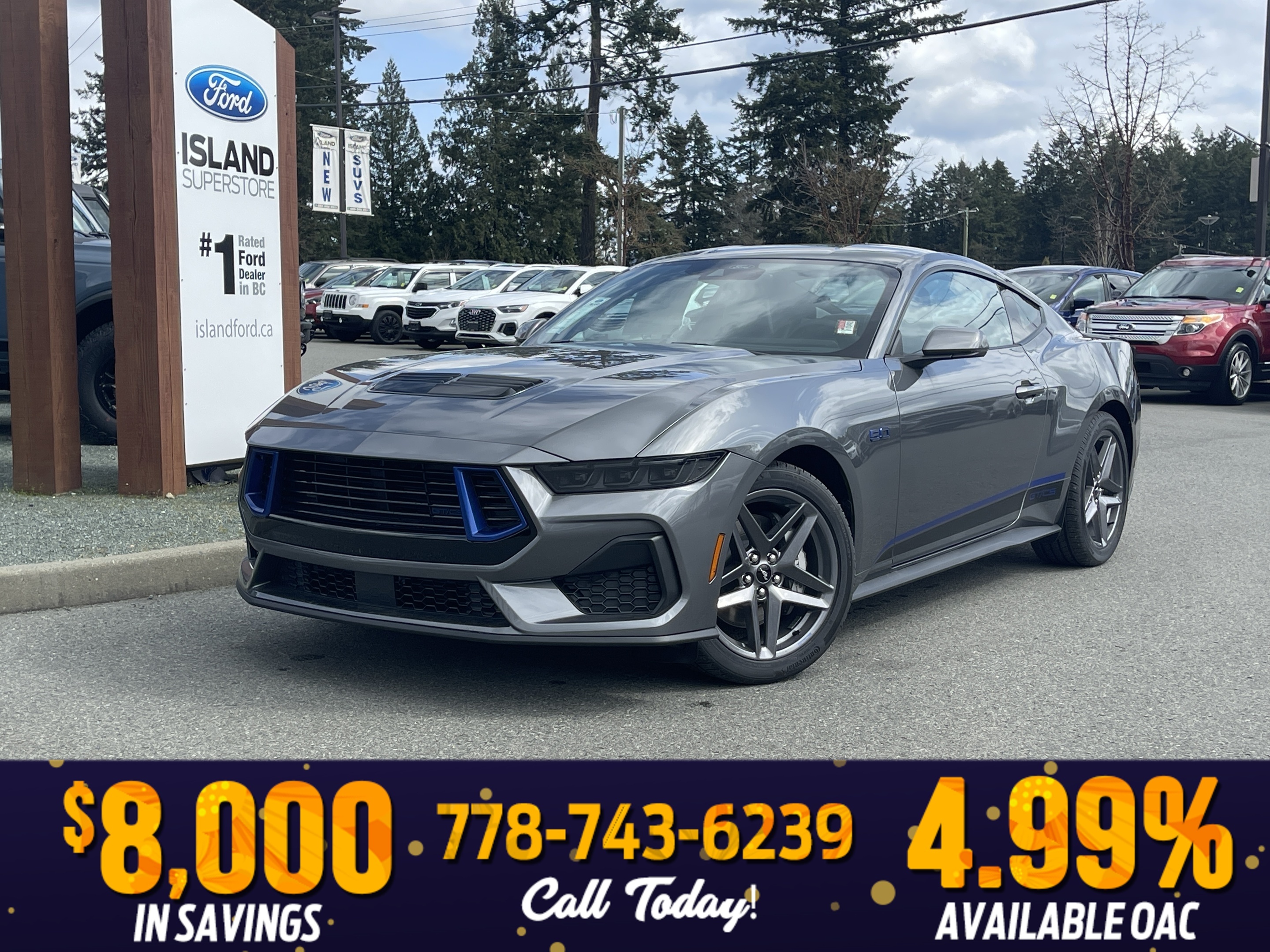 2025 Ford Mustang GT Premium Fastback RWD