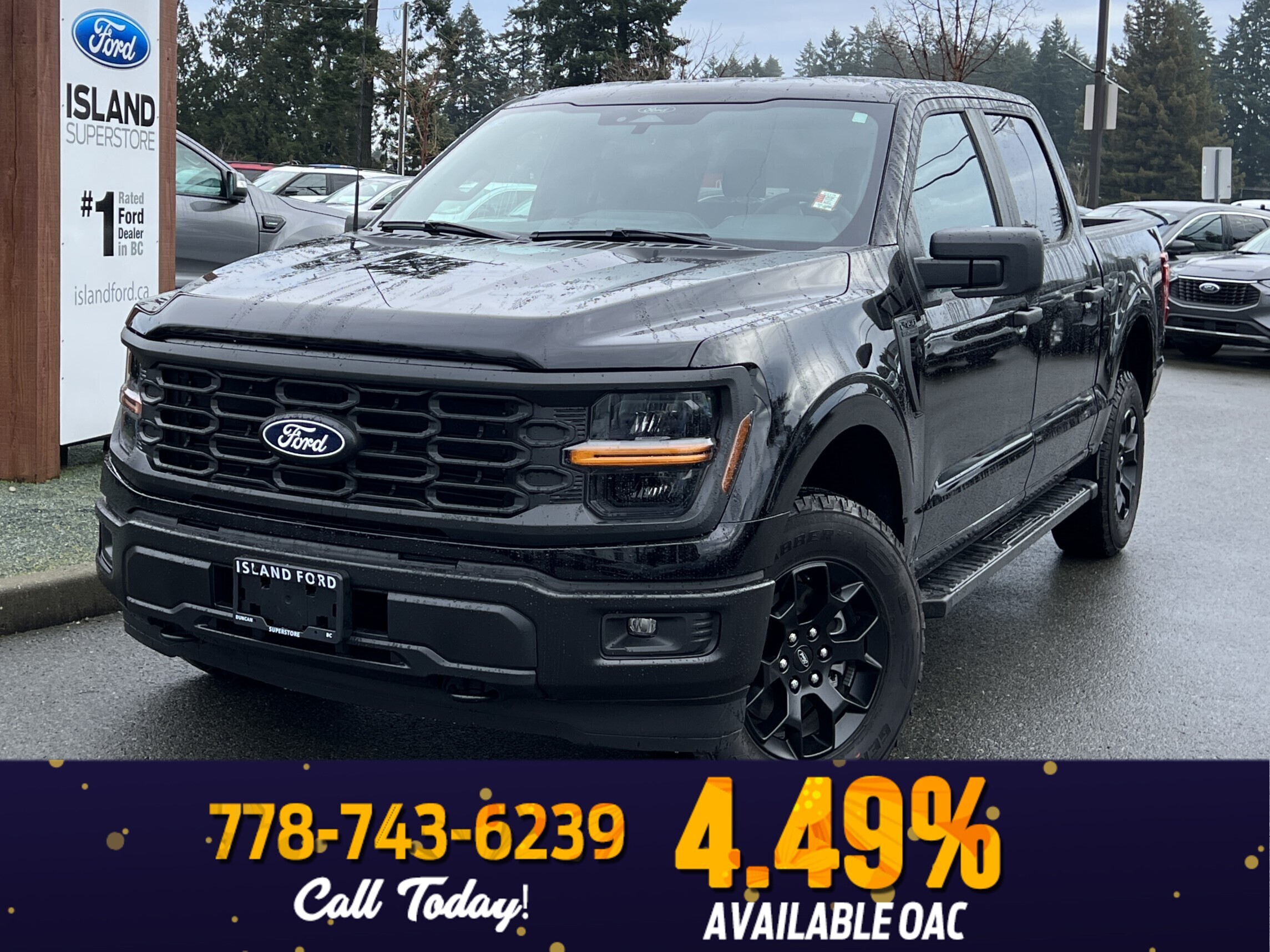 2025 Ford F-150 STX SuperCrew 4WD with FX4 Package