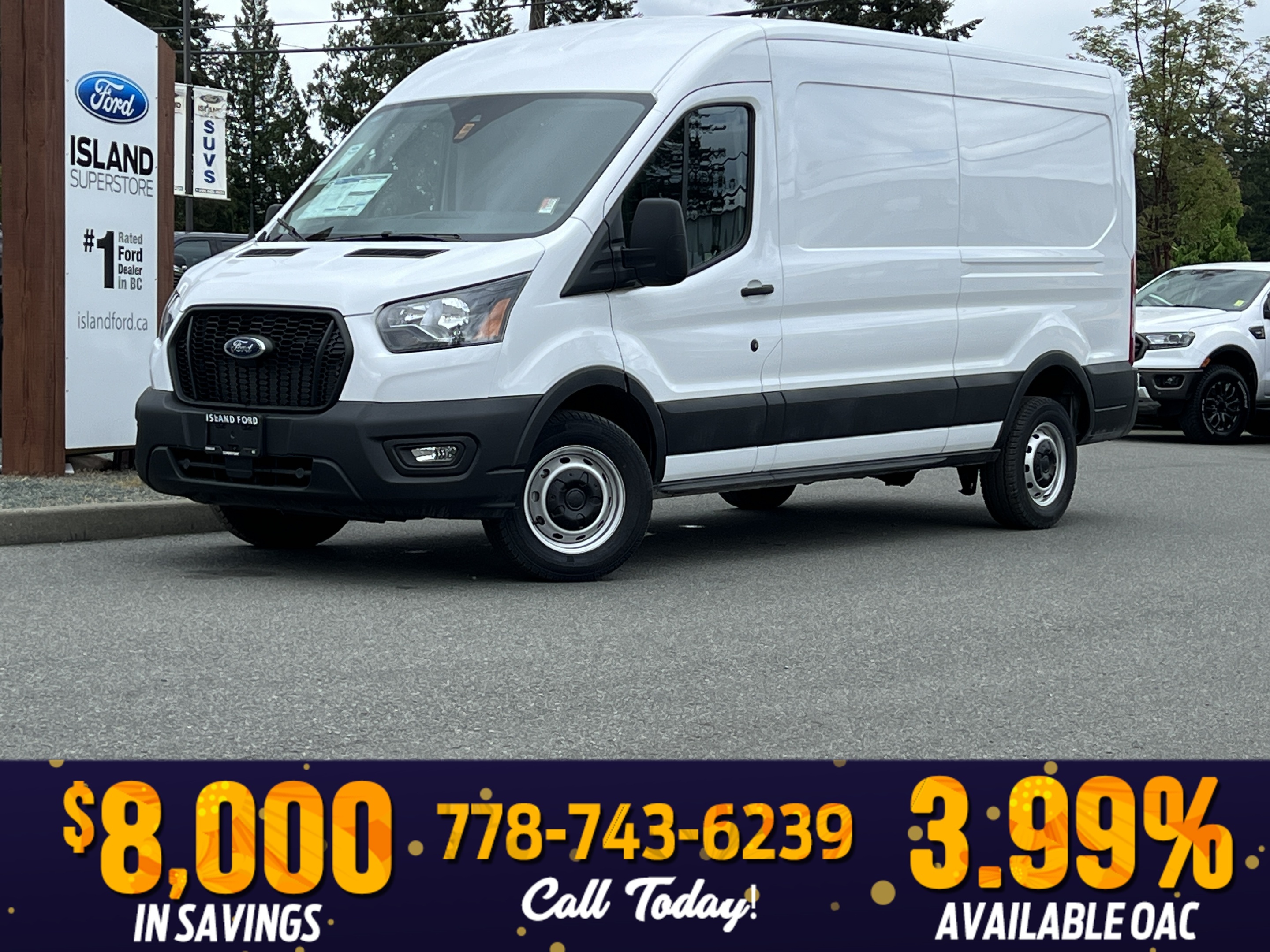 2025 Ford Transit Cargo 350 Medium Roof LB RWD