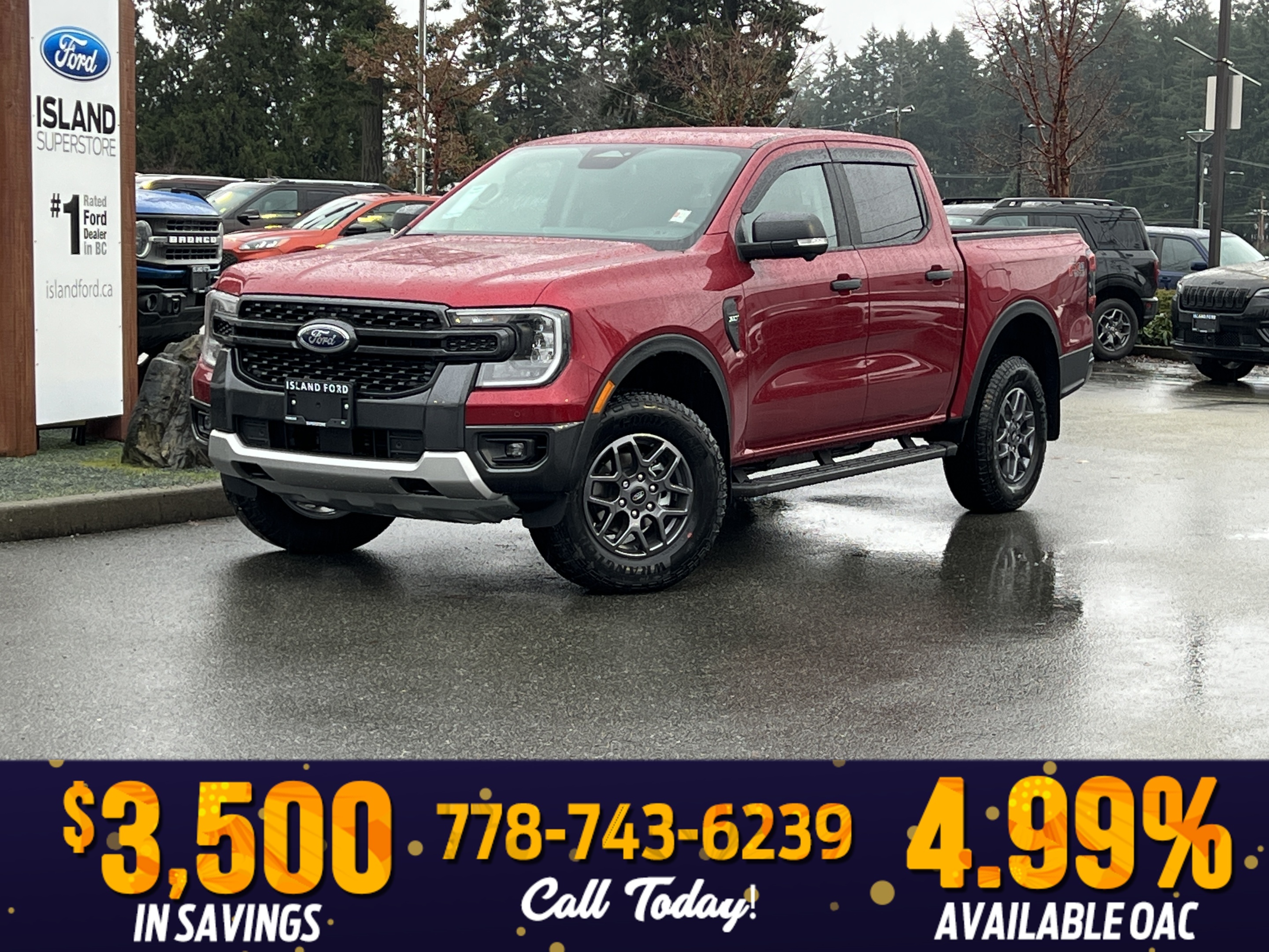 2025 Ford Ranger XLT SuperCrew 4WD