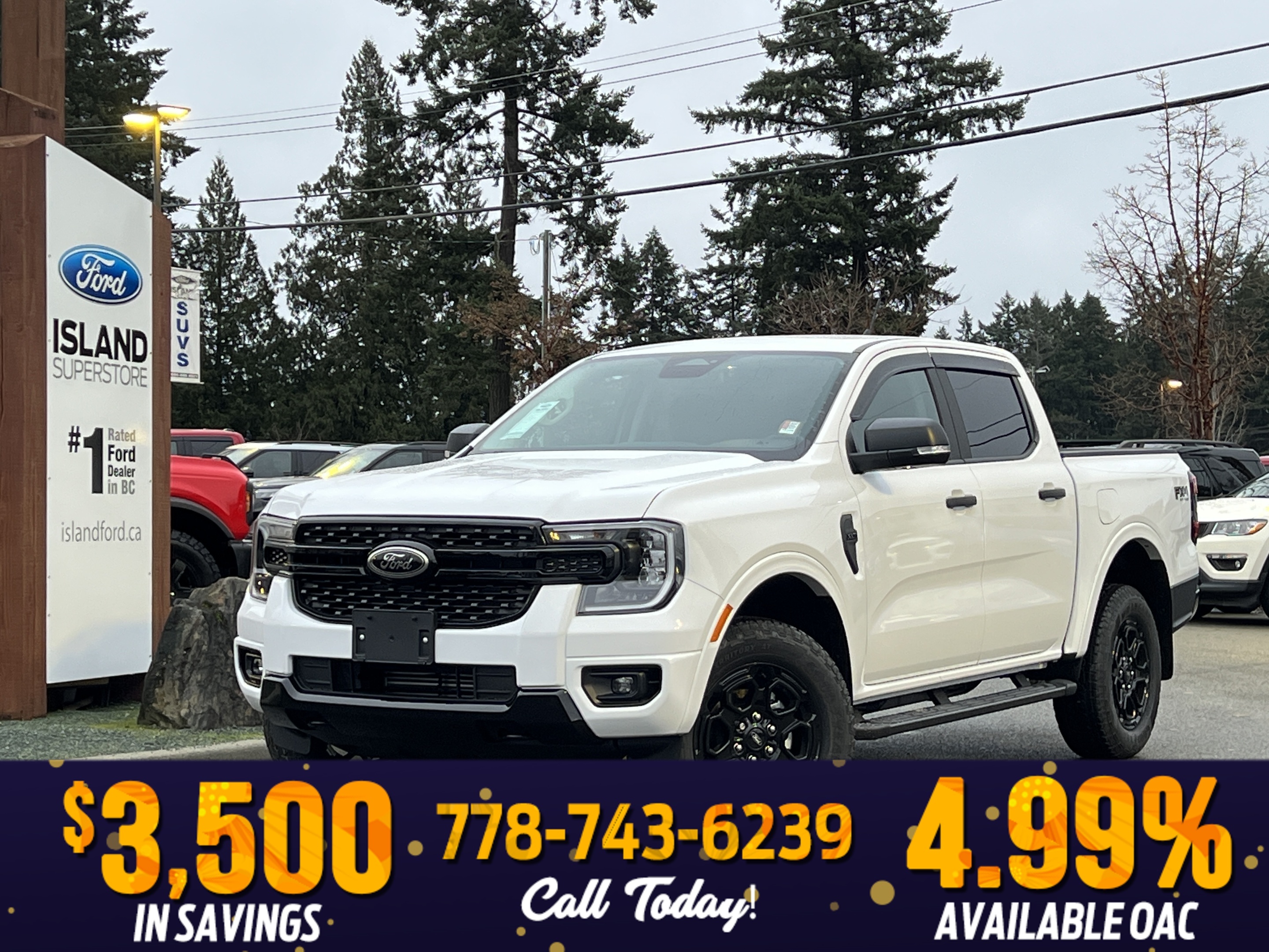 2025 Ford Ranger XLT SuperCrew 4WD