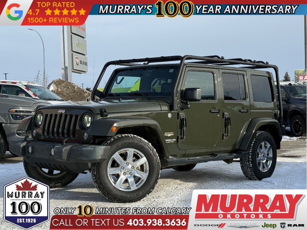 2015 Jeep Wrangler Unlimited Sahara 4WD