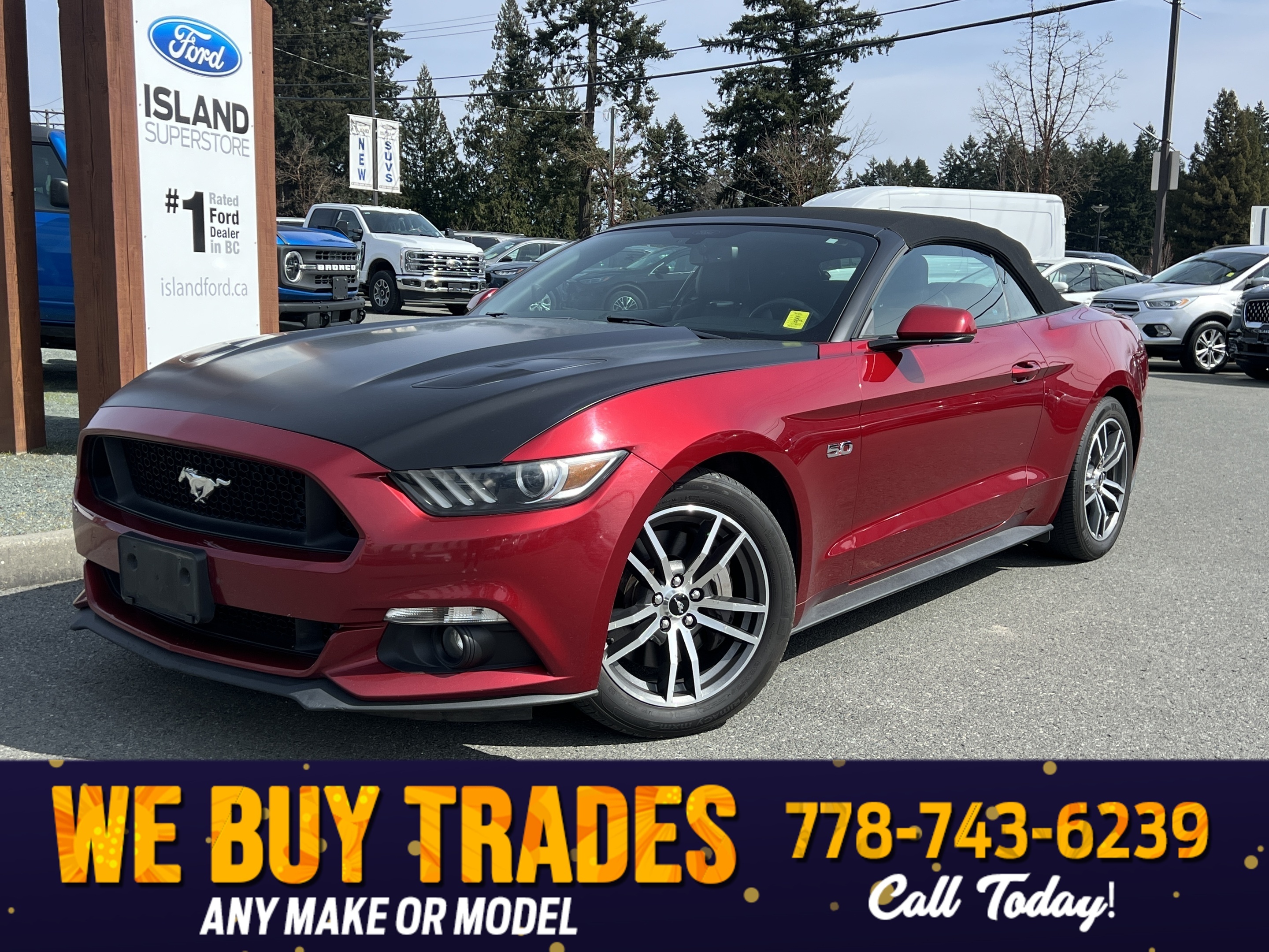 Ford Mustang GT Premium Convertible RWD 2015