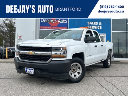 2018 Chevrolet Silverado 1500 Work Truck Double Cab RWD