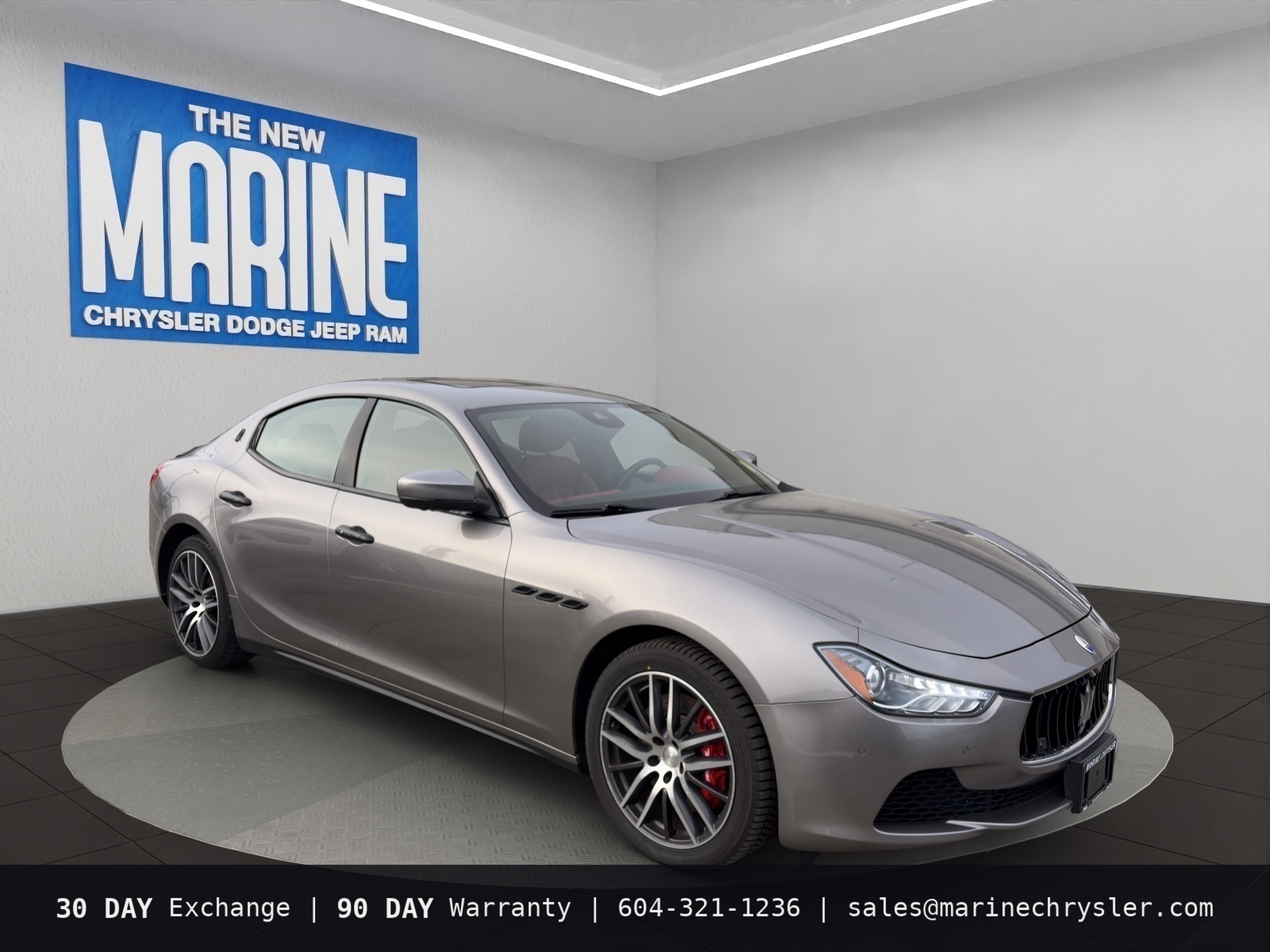 2017 Maserati Ghibli S Q4 3.0L AWD