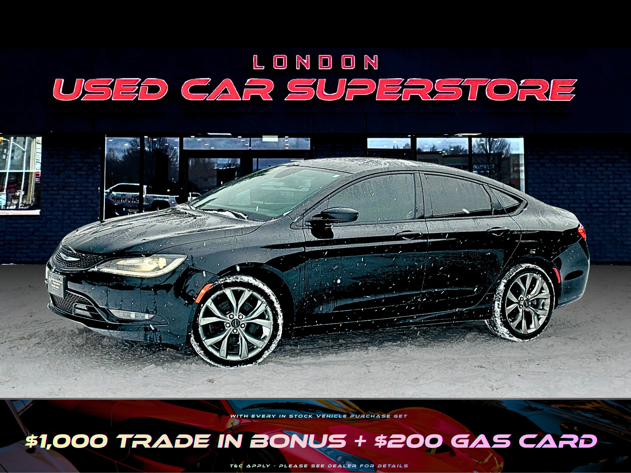 2016 Chrysler 200 S Sedan FWD