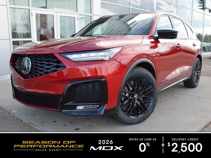 2026 Acura MDX SH-AWD with Platinum Elite and A-SPEC