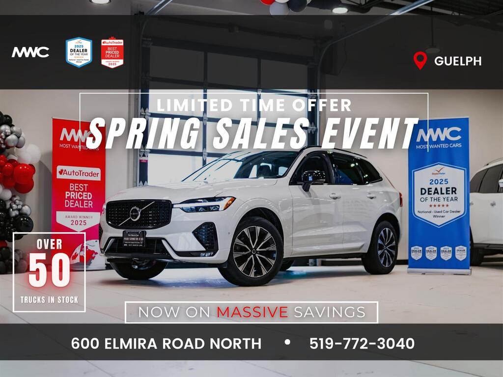 2023 Volvo XC60 AWD | DARK THEME | PLUS | NO ACCIDENTS | NAV