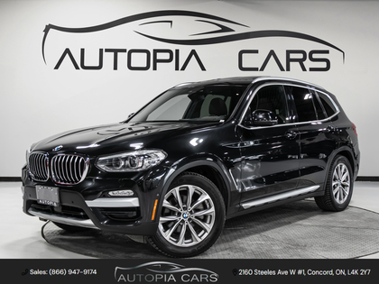 2018 BMW X3 xDrive30i AWD