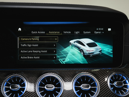 used 2022 Mercedes-Benz AMG GT car, priced at $99,900