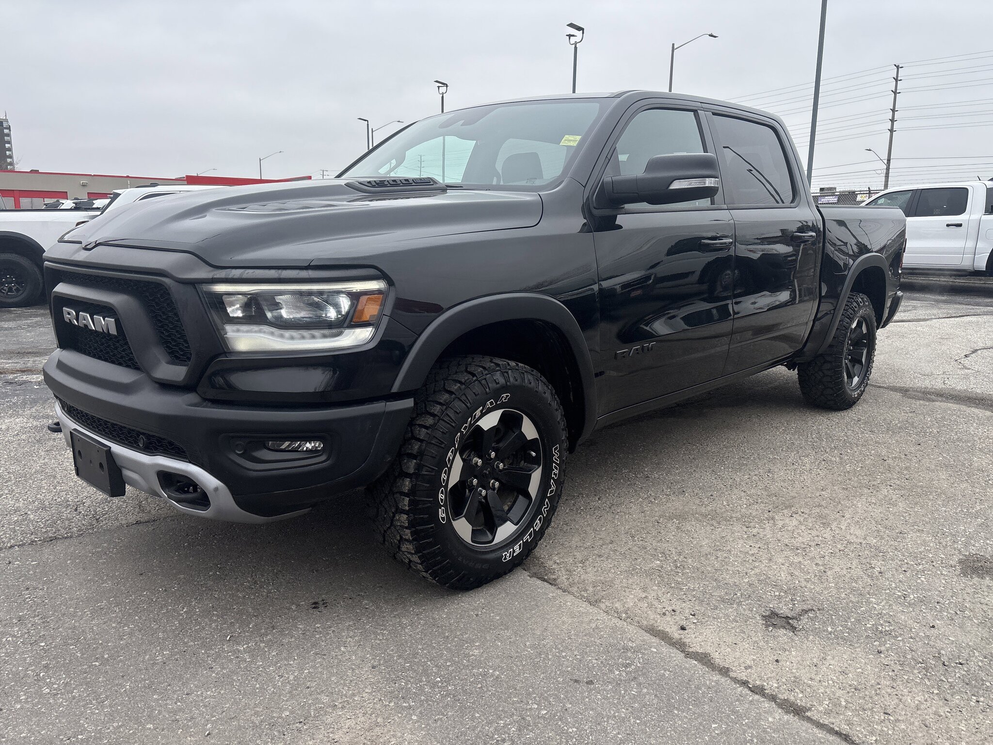 2022 RAM 1500 Rebel 4x4 Crew Cab 5'7" Box Truck