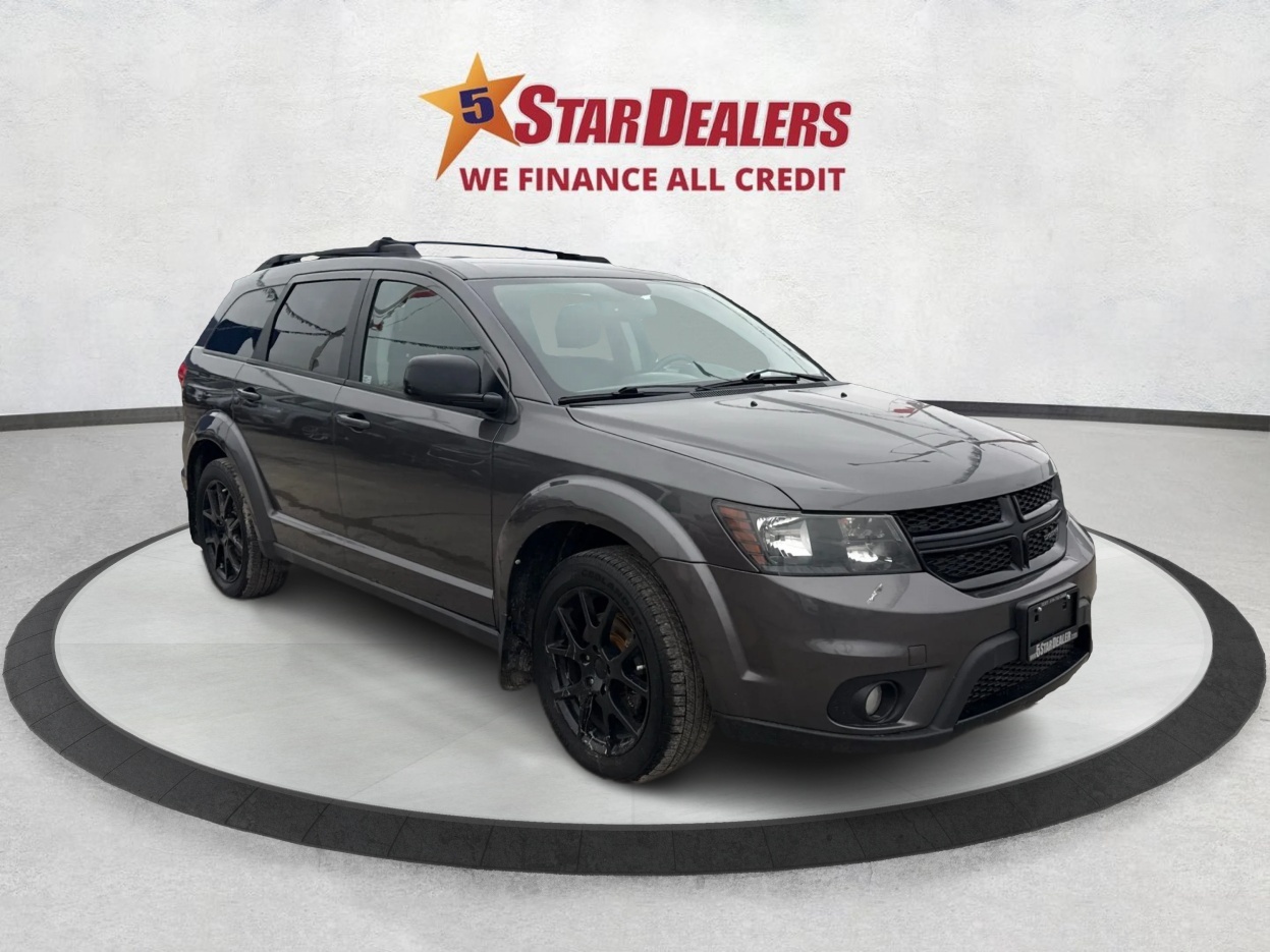 Gray 2015 Dodge Journey SXT FWD SUV / Crossover Front-Wheel Drive 6-Speed Automatic